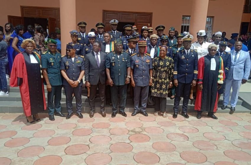  Tribunal militaire : 10 officiers-magistrats prête serment !