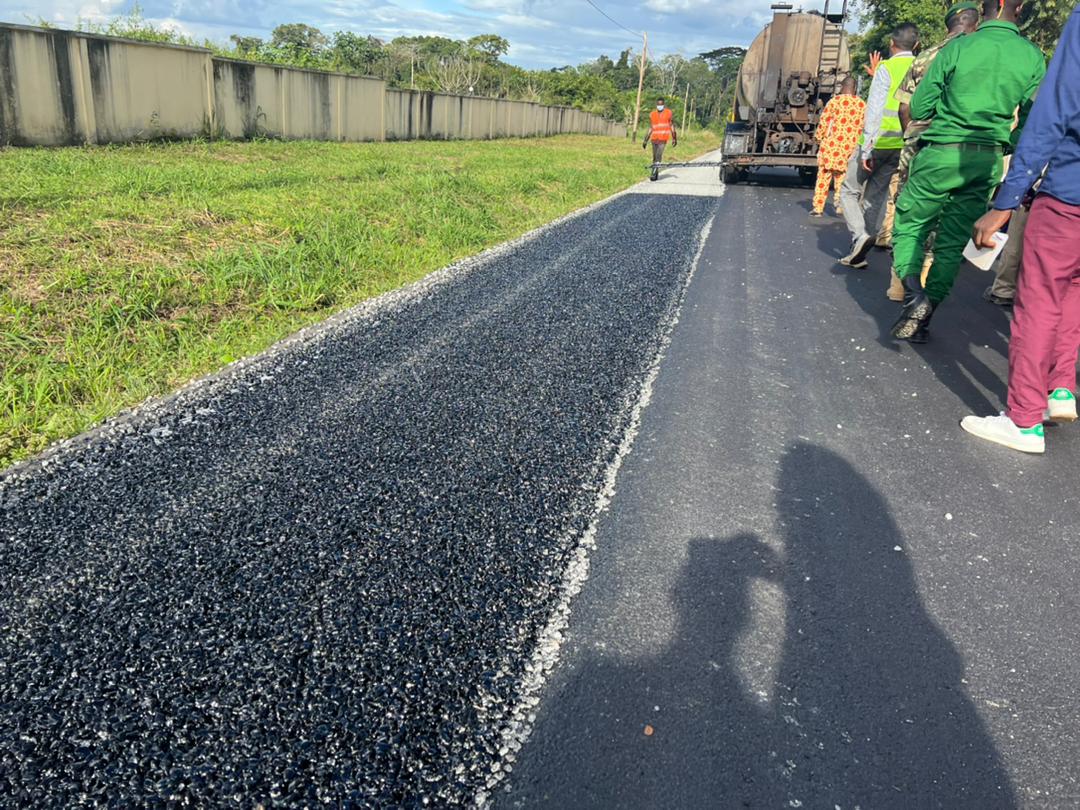 Réseau routier du sud: la boucle du Dja prête à 95,4%.Actualité au Cameroun