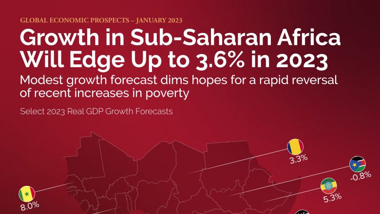  Afrique subsaharienne: la croissance économique pourrait ralentir de 3,6% en 2023