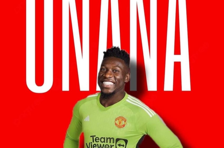 Football: le camerounais André ONANA signe à Manchester United