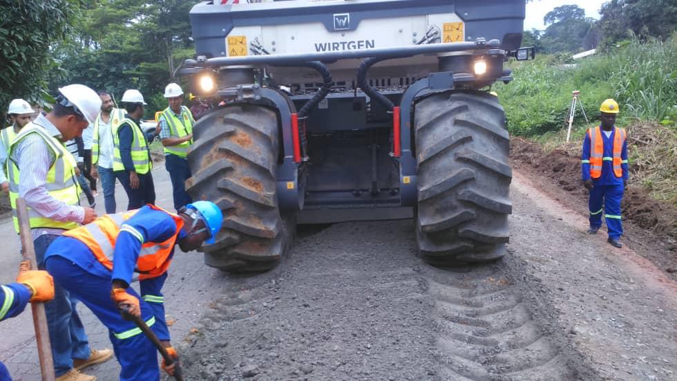 Cameroun - Axe Mbalmayo-Sangmelima; les travaux de réhabilitation ont démarré. Actualité au Cameroun