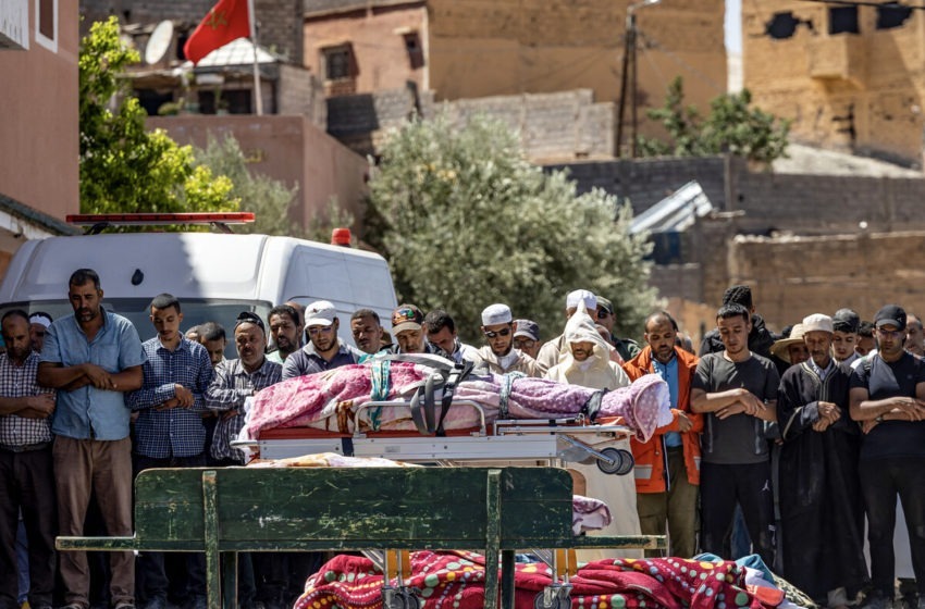  Séisme au Maroc: Déjà plus de 1000 morts, trois jours de deuil national !