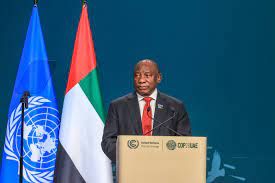 COP28 : le président Cyril Ramaphosa appelle à mobiliser des fonds. Actualité en Afrique