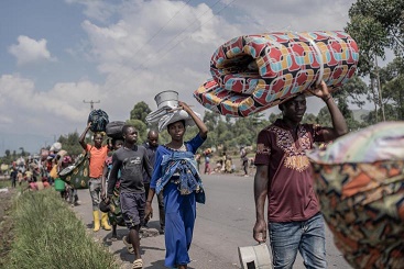 RDC : des milliers de personnes fuient les combats avec le M23