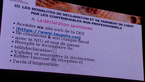 Revenus des particuliers : les autorités sensibilisées à la déclaration annuelle. Actualité au Cameroun