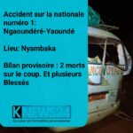 Ngaoundéré – Yaoundé : un accident fait des morts.