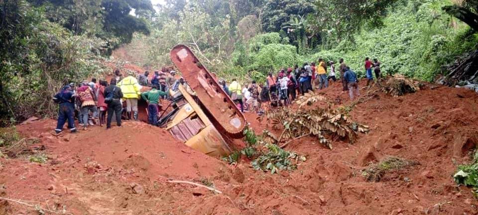 Falaise de Dschang : éboulement meurtrier ! Actualité du Cameroun