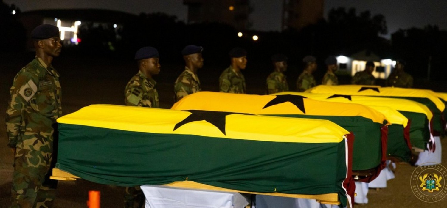 Ghana :Crash d’Adansi, Hommage national aux victimes