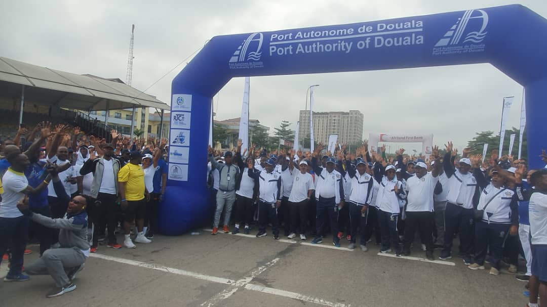150 ans du port de Douala : une marche sportive pour lancer les festivités 