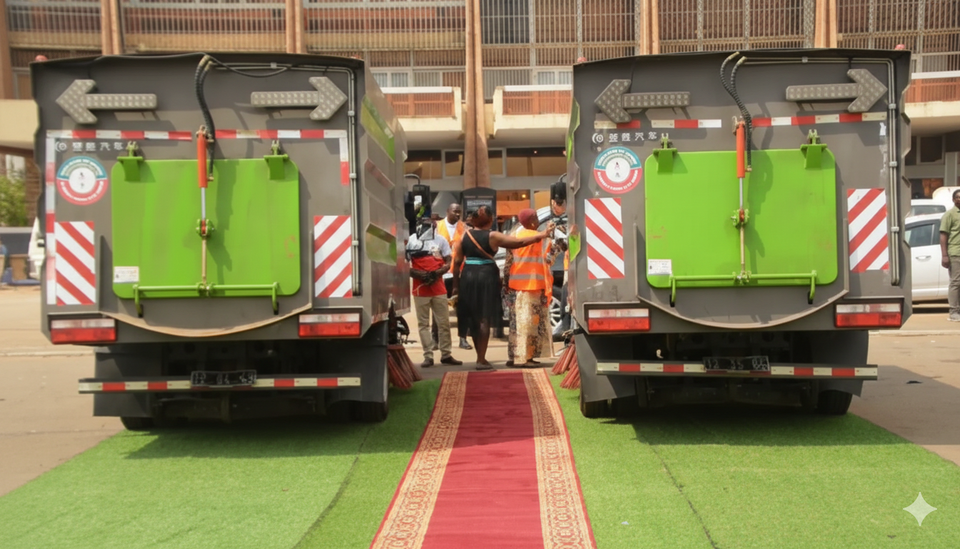 Yaoundé : Deux balayeuses mécaniques pour accélérer la bataille contre l’insalubrité