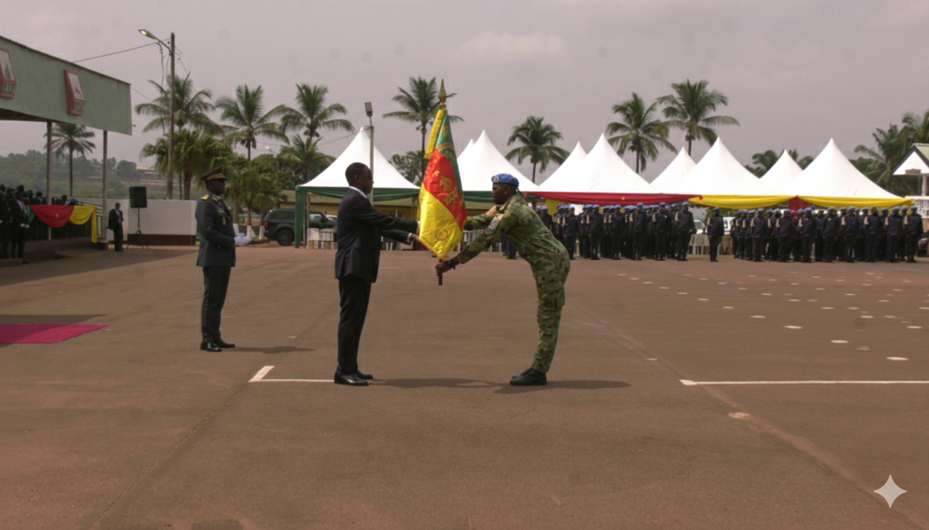 Cameroun : Retour triomphal du 11e contingent de la Minusca