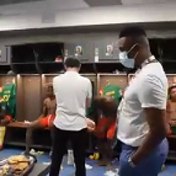 Cameroun- can 2021: le message de samuel Eto'o aux lions indomptables dans le vestiaire. Actualité au Camerounn