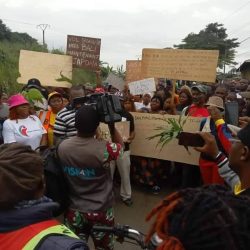 Douala mouvement d'humeur des habitants de Japoma contre les déguerpissements annoncés. Actualités au Cameroun