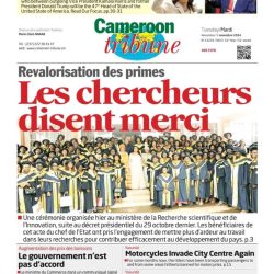 Cameroun : Revue de presse du 5 novembre 2024.