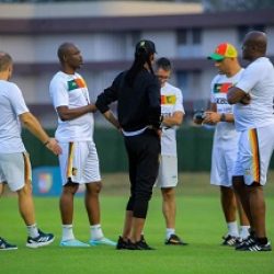 Can 2023: la séance d'entrainement des lions indomptables en images