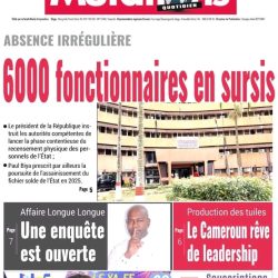 Cameroun : Revue de Presse du 25 Octobre 2024