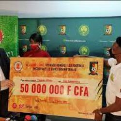 CAN TOTALENERGIES CAMEROUN 2021 : LE GROUPE SABC OFFRE UNE PRIME DE 50 MILLIONS DE FCFA AUX LIONS INDOMPTABLES.Actualité au cameroun